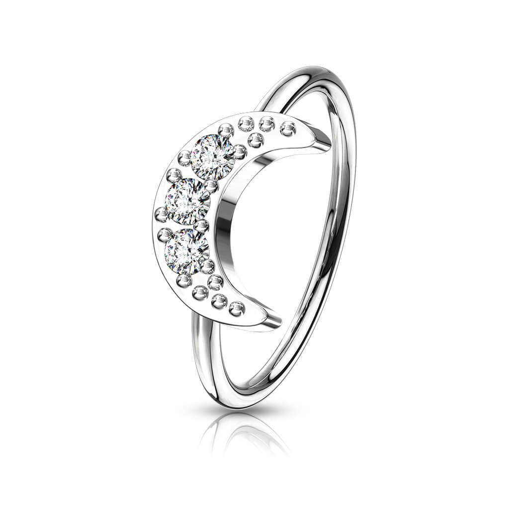Ring Mond Zirkonia Biegbar - Image 3