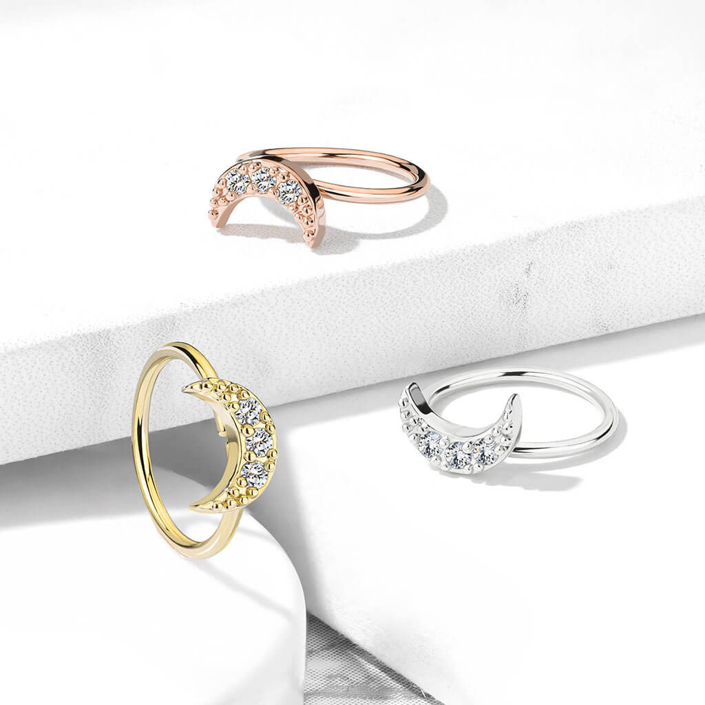 Ring Mond Zirkonia Biegbar - Image 6