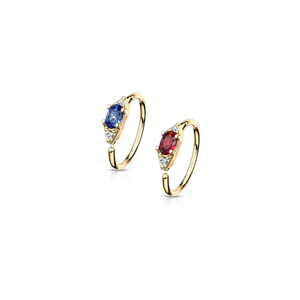 Ring Zirkonia Gold Biegbar - Image 4