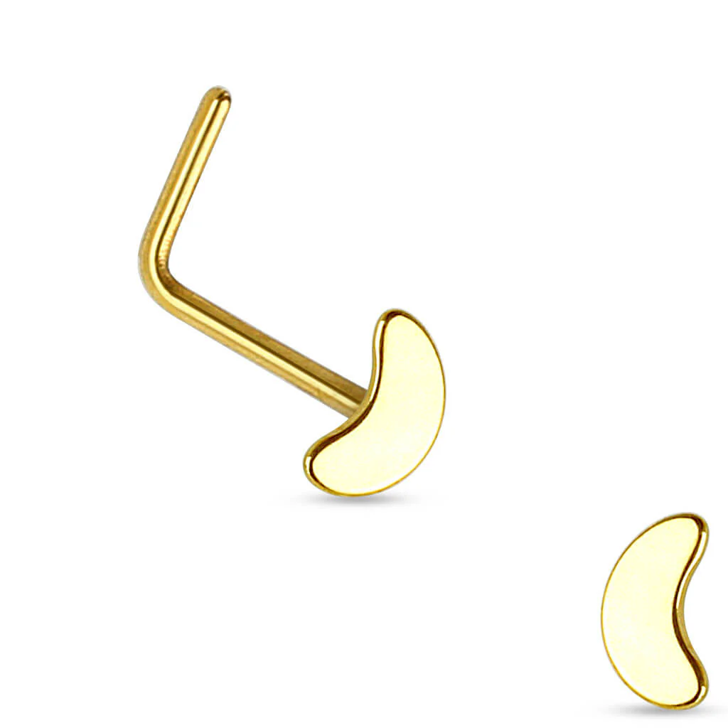 Nasenstecker L-Form Mond - Image 2