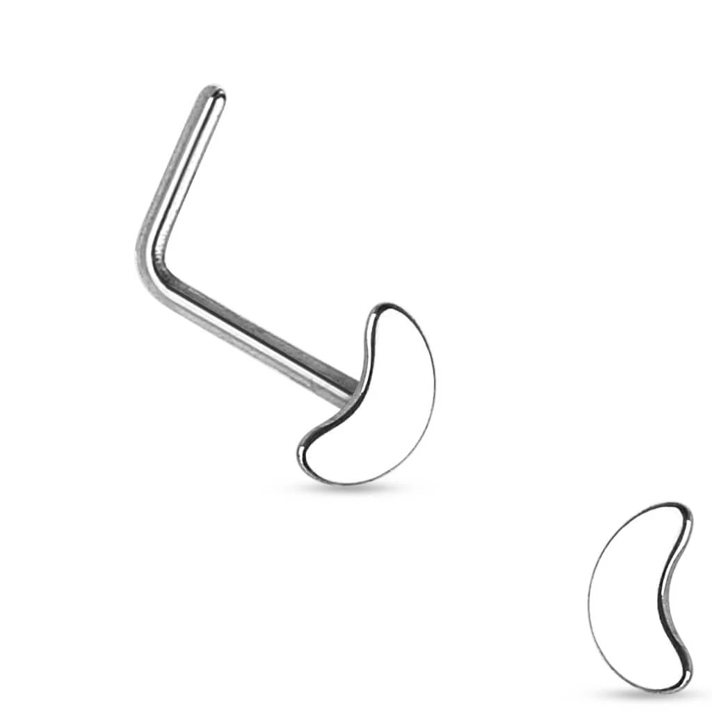 Nasenstecker L-Form Mond - Image 4