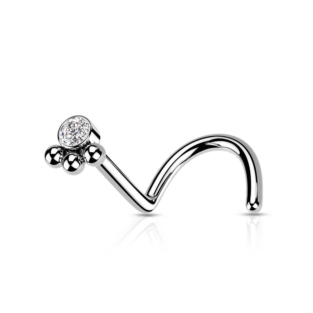 Nasenstecker Zirkonia - Image 2