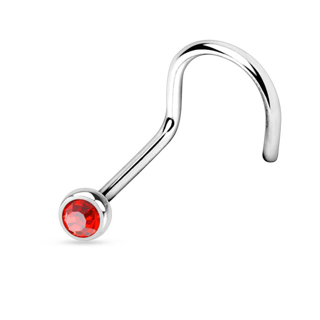 Nasenstecker Zirkonia Silber - Image 12
