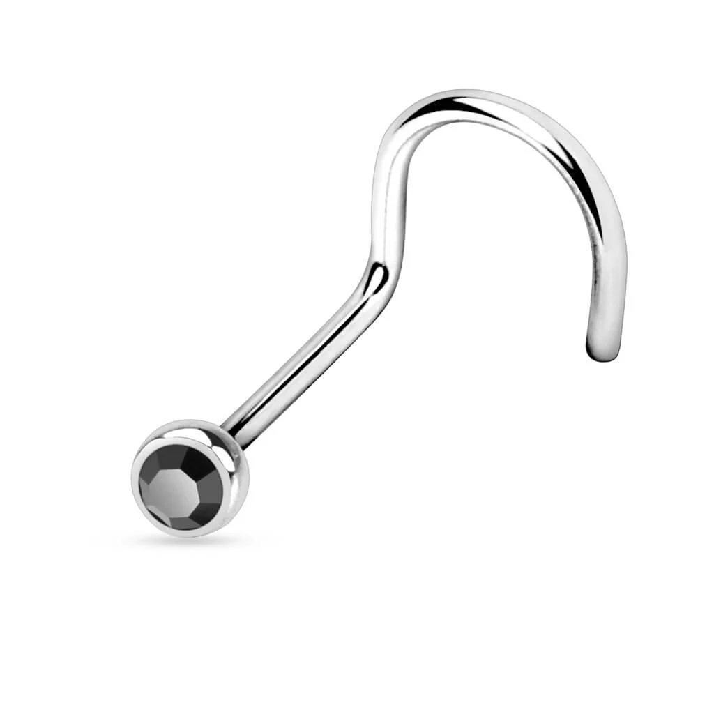 Nasenstecker Zirkonia Silber - Image 8