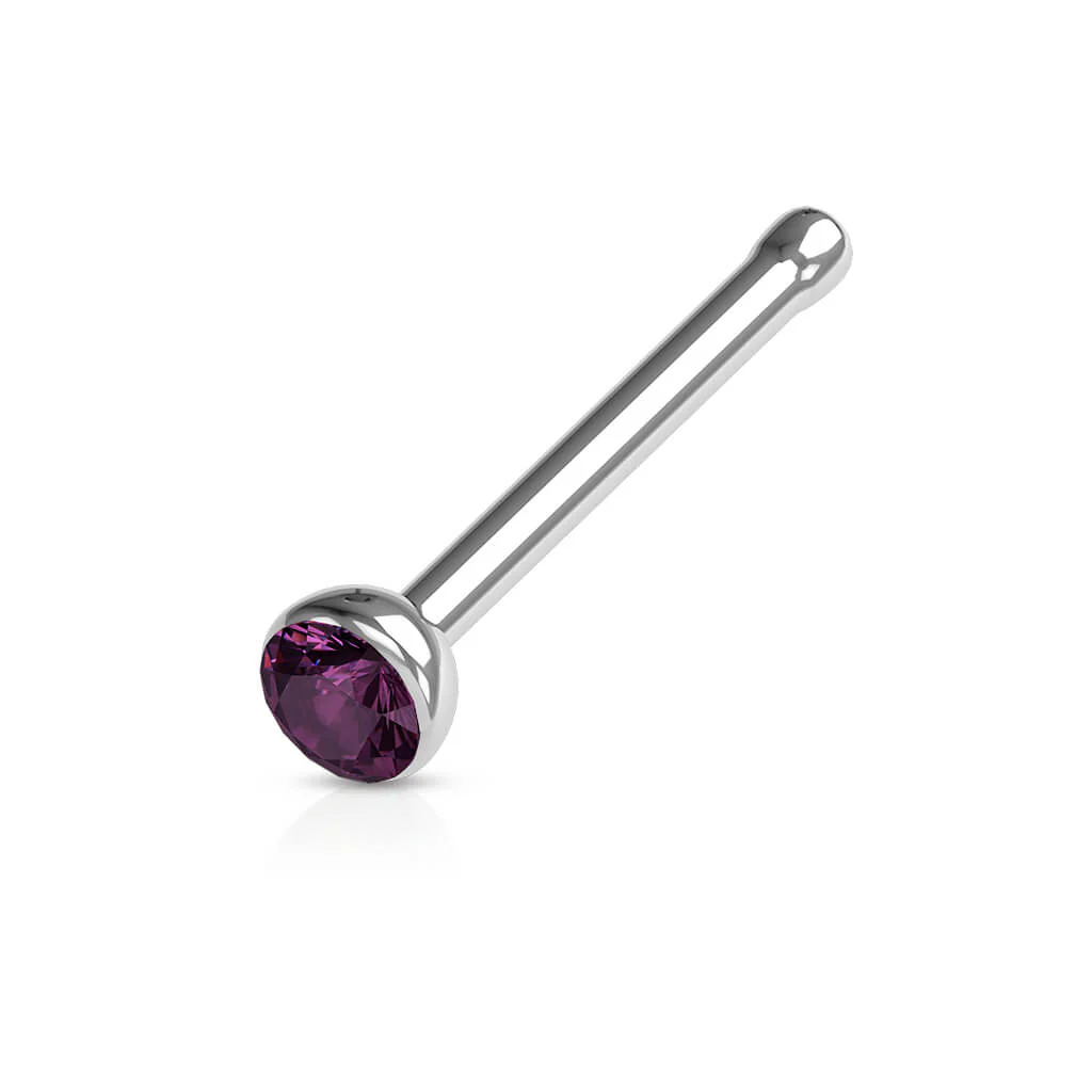 Nasenstecker Zirkonia Silber - Image 2