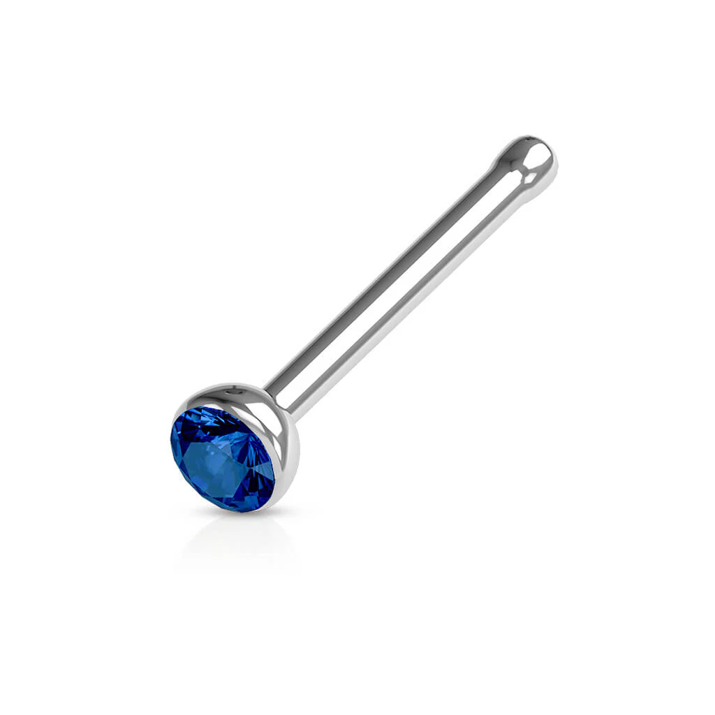 Nasenstecker Zirkonia Silber - Image 4