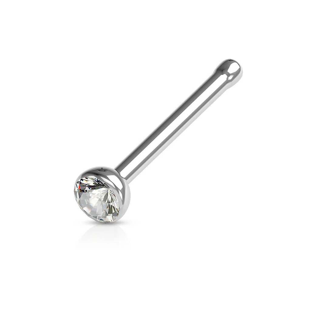Nasenstecker Zirkonia Silber - Image 5