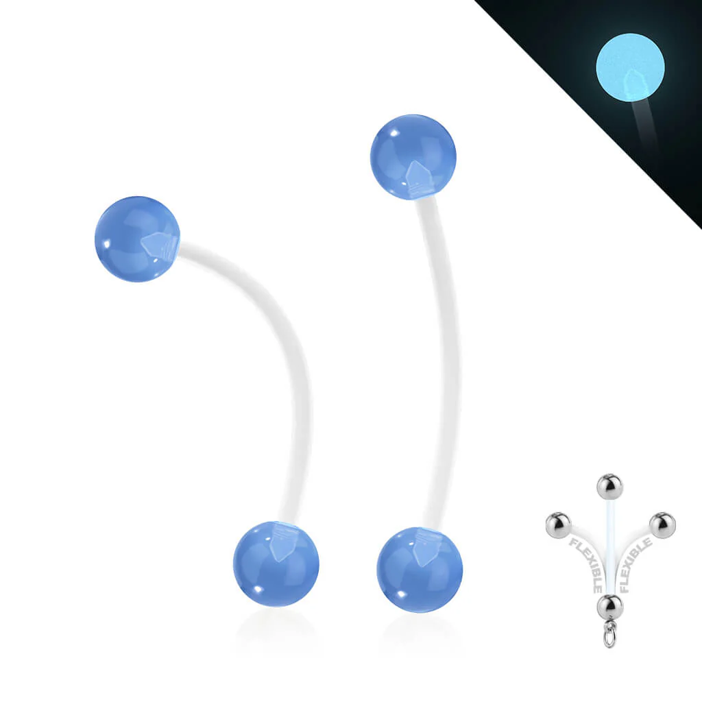 Bauchnabelpiercing Glow in the Dark - Image 2