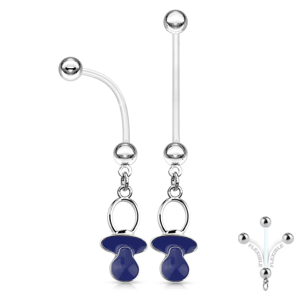 Bauchnabelpiercing Schnuller beweglich - Image 2