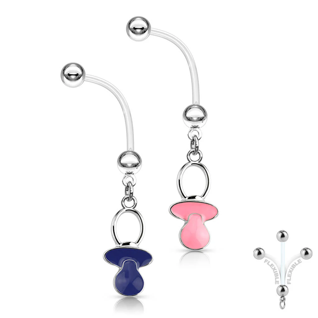Bauchnabelpiercing Schnuller beweglich - Image 4