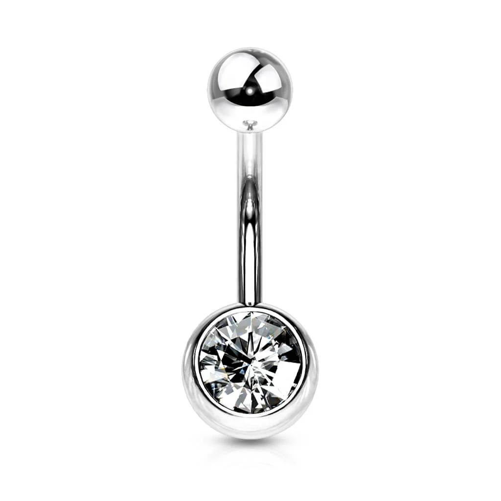Bauchnabelpiercing Kugel Zirkonia - Image 6