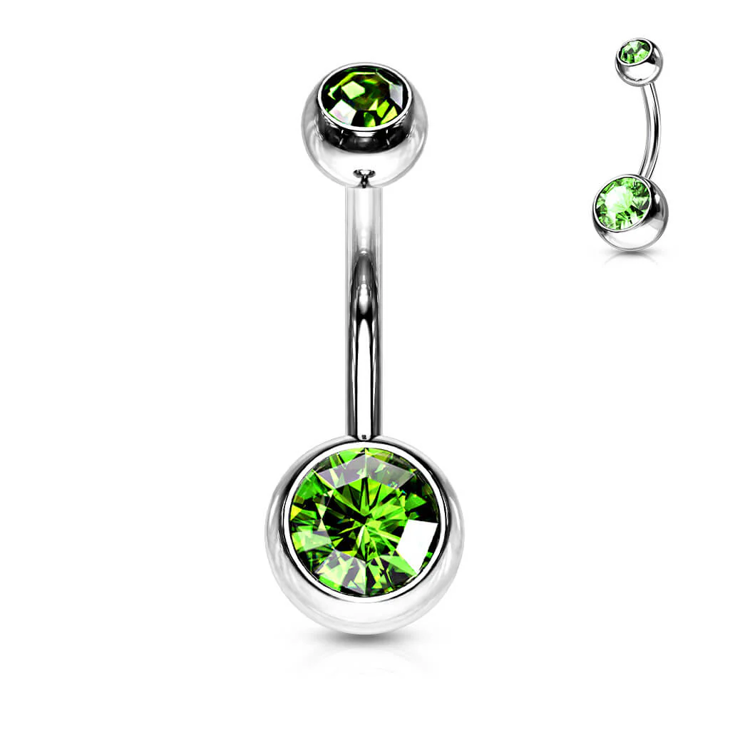Bauchnabelpiercing Kugel Zirkonia - Image 11