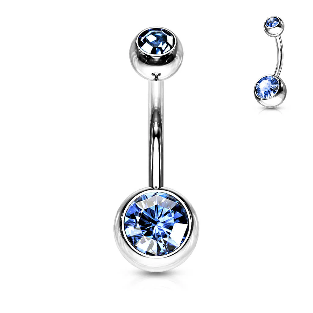 Bauchnabelpiercing Kugel Zirkonia - Image 12
