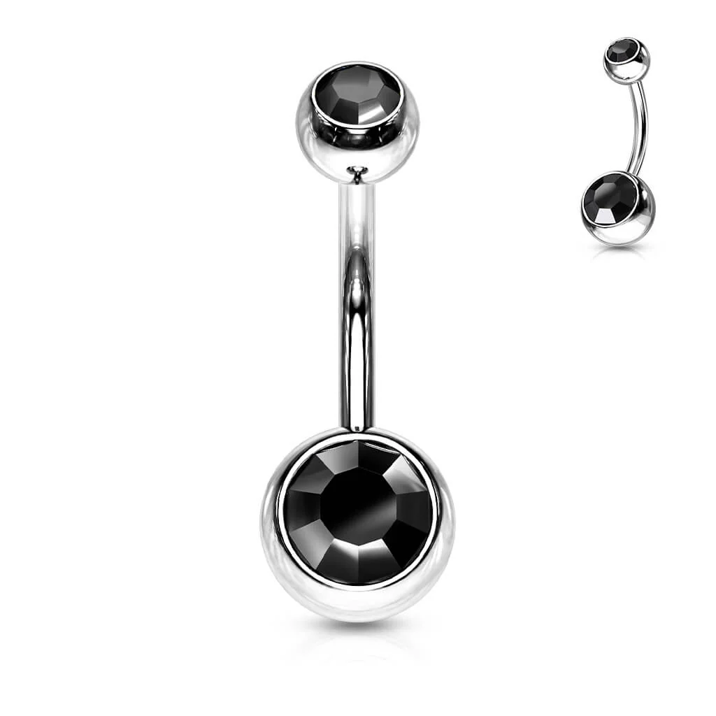 Bauchnabelpiercing Kugel Zirkonia - Image 18