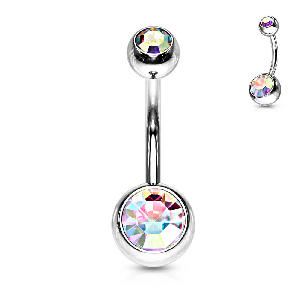 Bauchnabelpiercing Kugel Zirkonia - Image 7