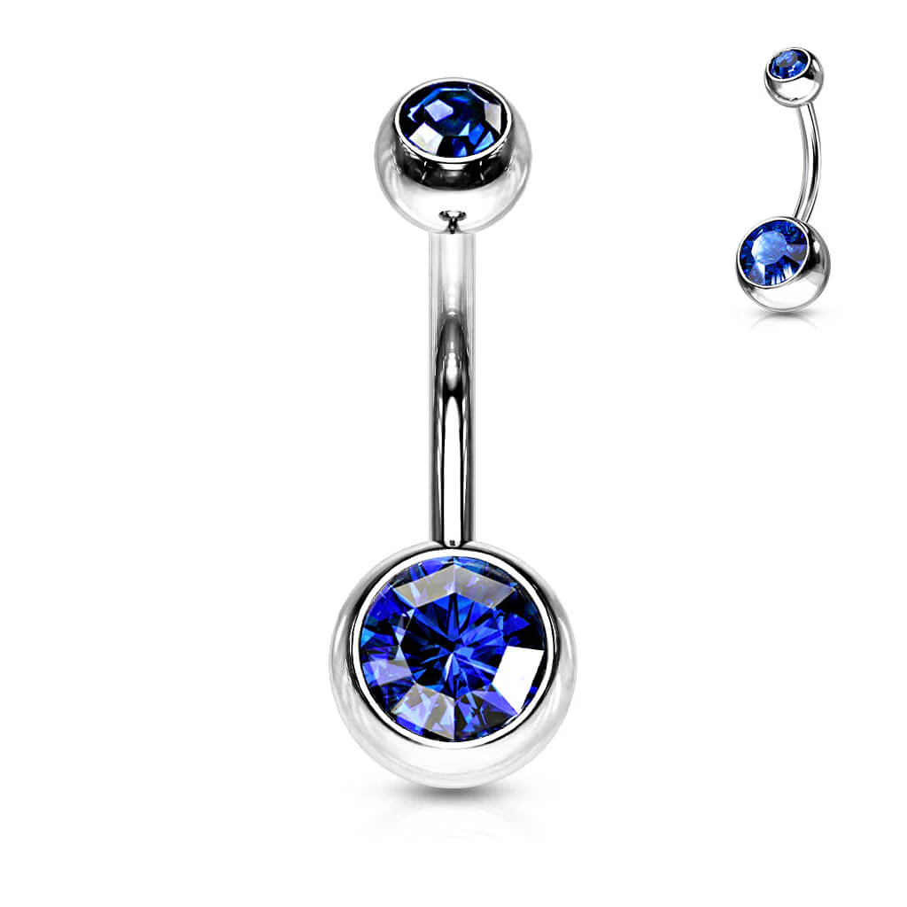 Bauchnabelpiercing Kugel Zirkonia - Image 8