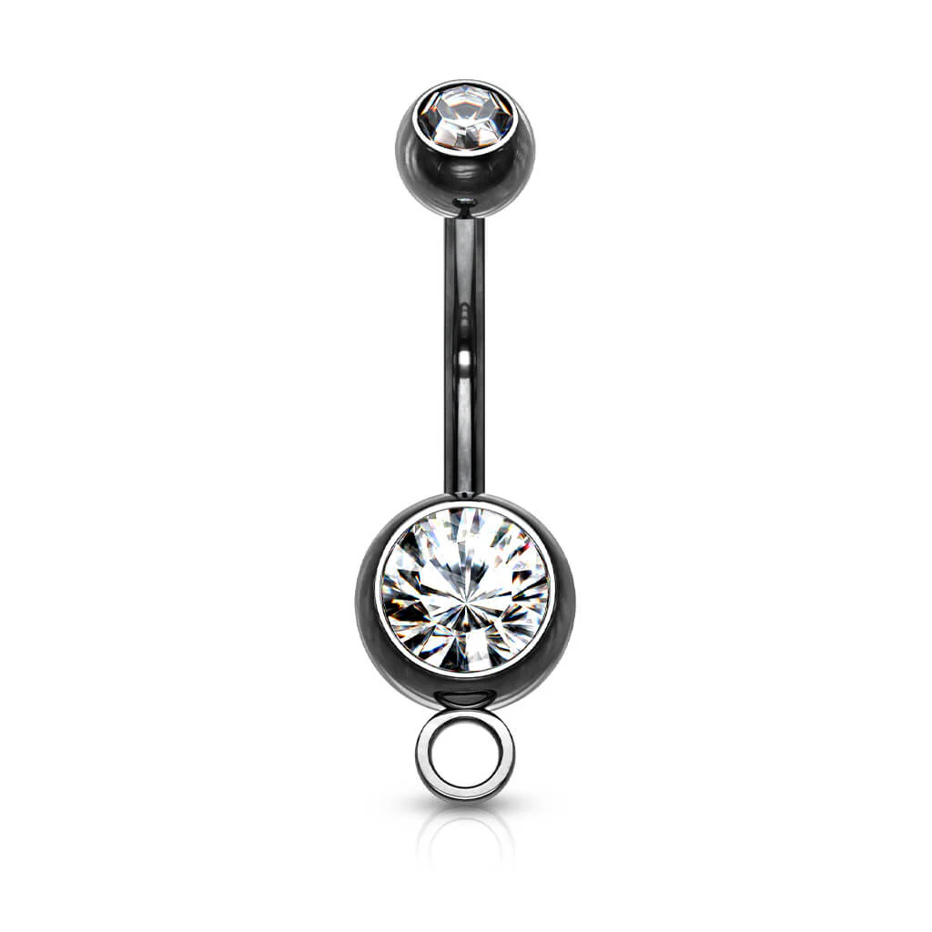 Bauchnabelpiercing Kugel Zirkonia - Image 4