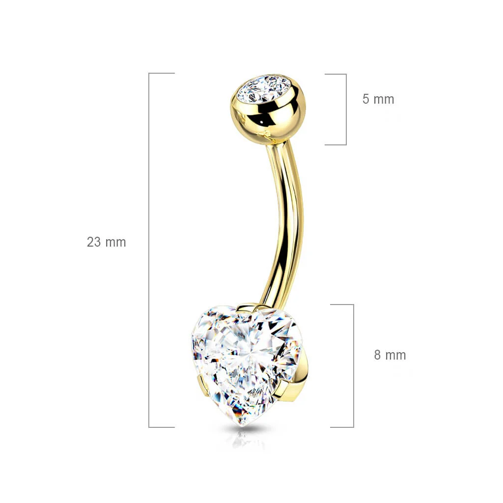 Bauchnabelpiercing Zirkonia - Image 4