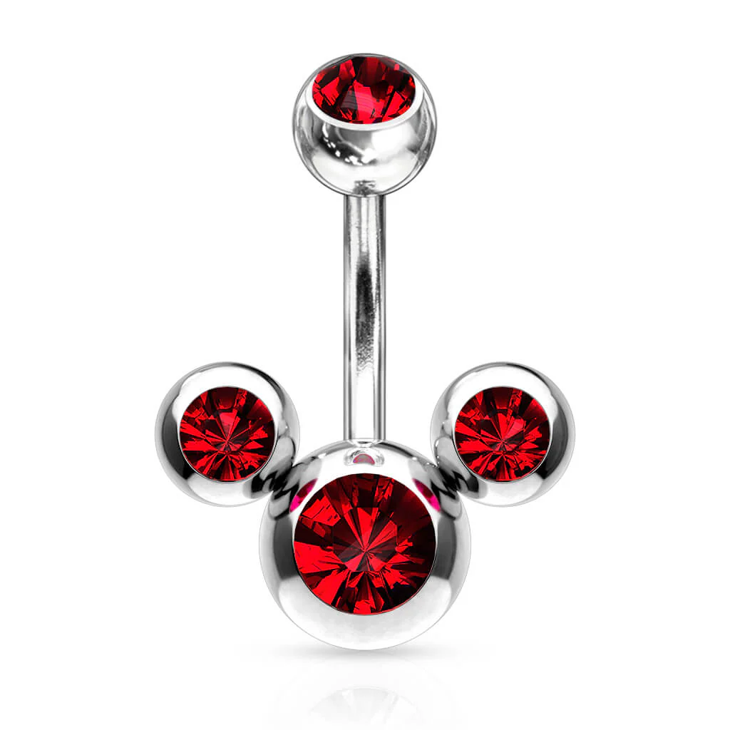 Bauchnabelpiercing 3 Zirkonia - Image 10