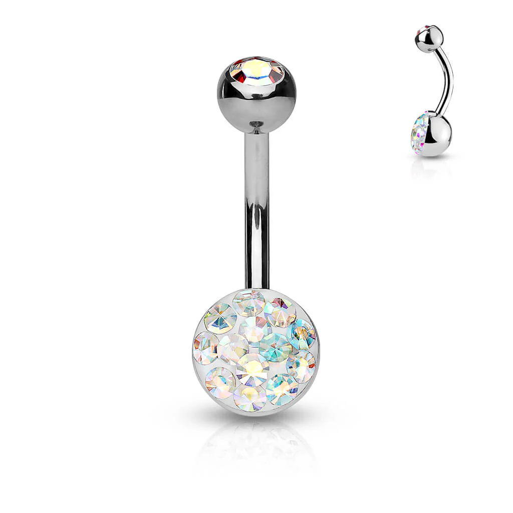 Bauchnabelpiercing Kugel Zirkonia - Image 2