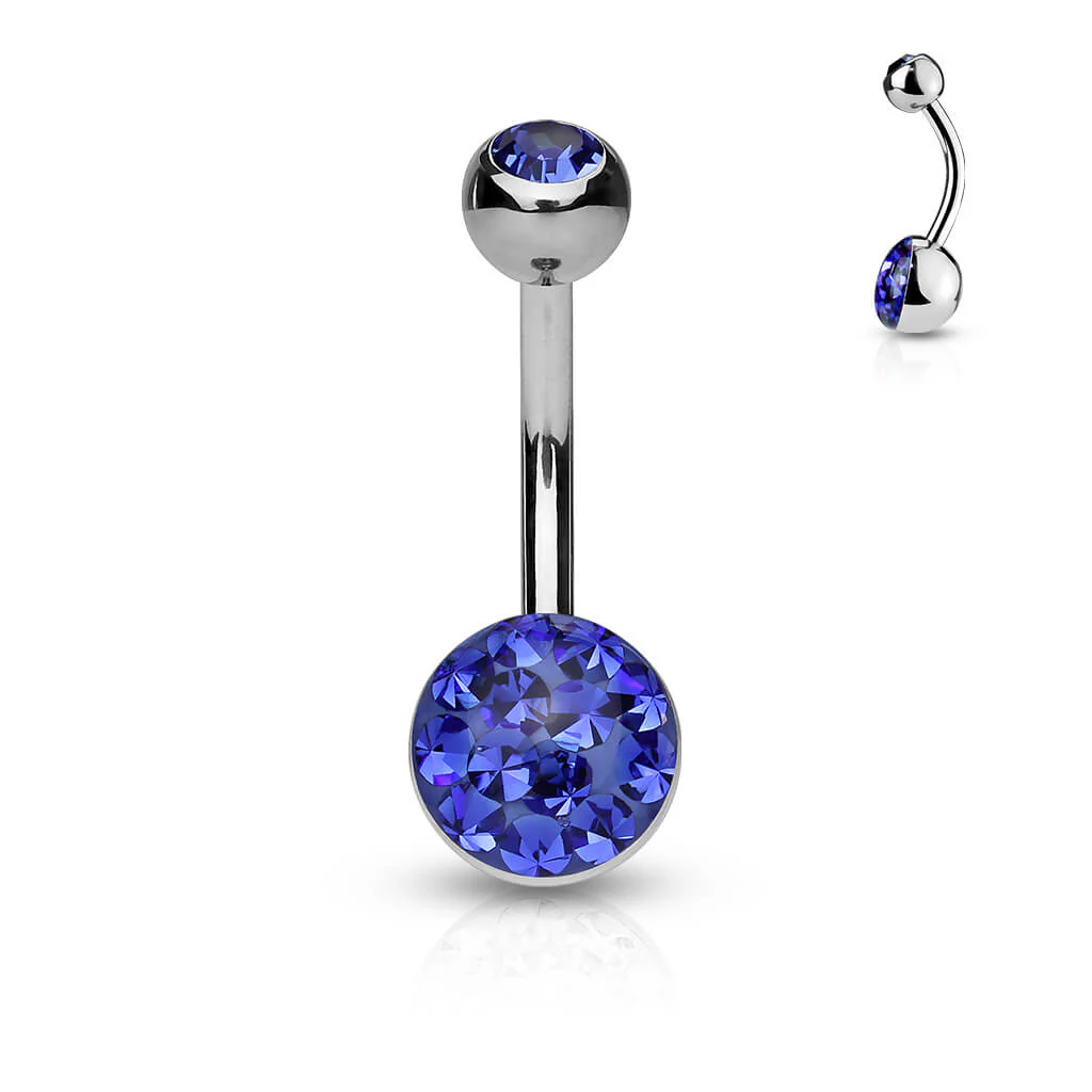 Bauchnabelpiercing Kugel Zirkonia - Image 3