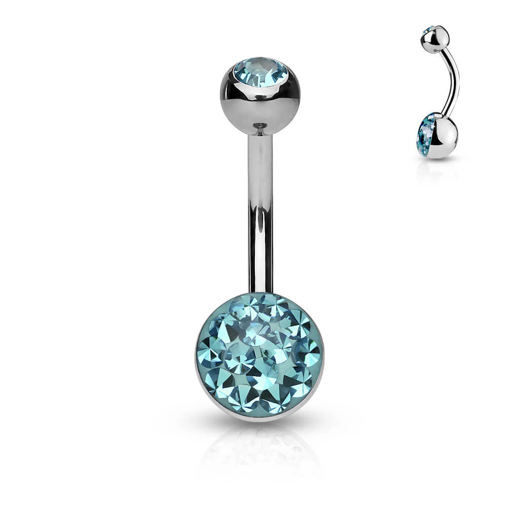 Bauchnabelpiercing Kugel Zirkonia - Image 6