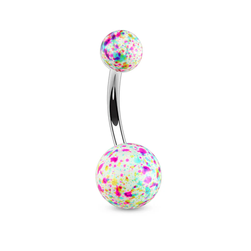 Bauchnabelpiercing Acryl Kugel - Image 6