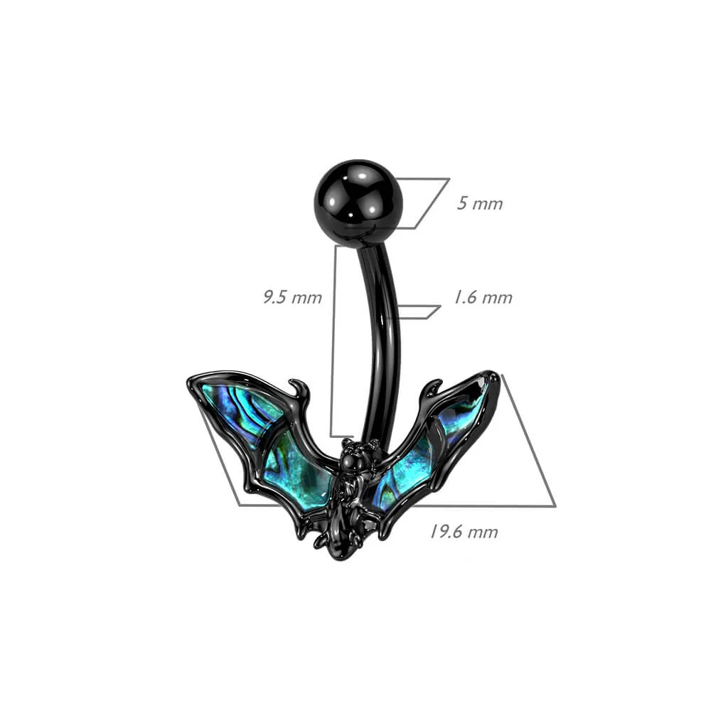 Bauchnabelpiercing Fledermaus - Image 3