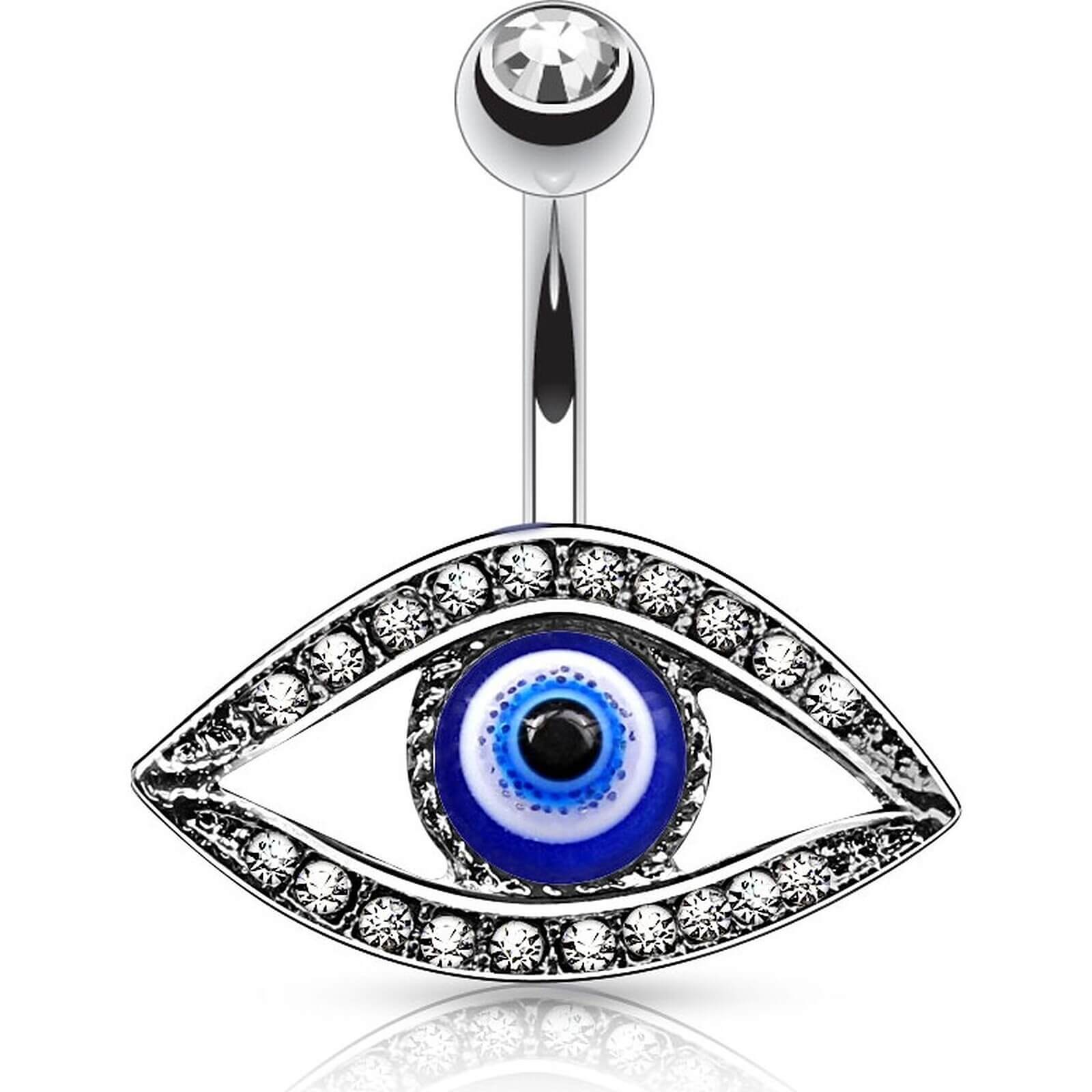 Bauchnabelpiercing Auge