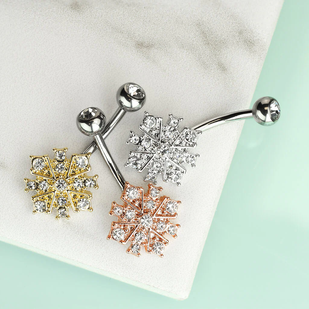 Bauchnabelpiercing Stern Zirkonia - Image 3