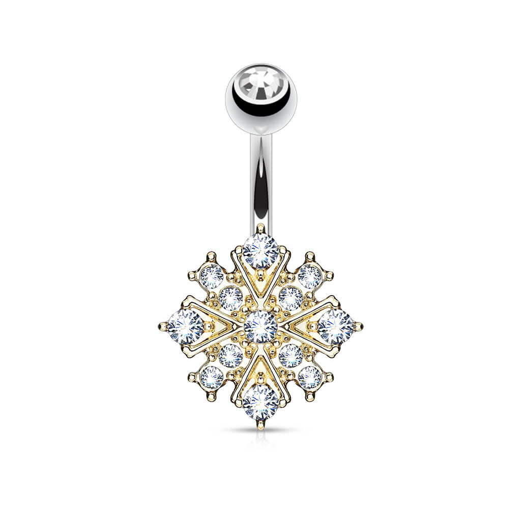 Bauchnabelpiercing Stern Zirkonia - Image 4