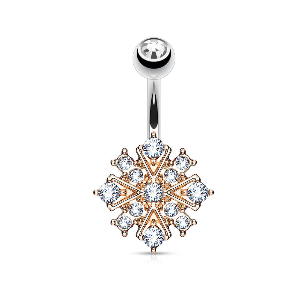Bauchnabelpiercing Stern Zirkonia - Image 5
