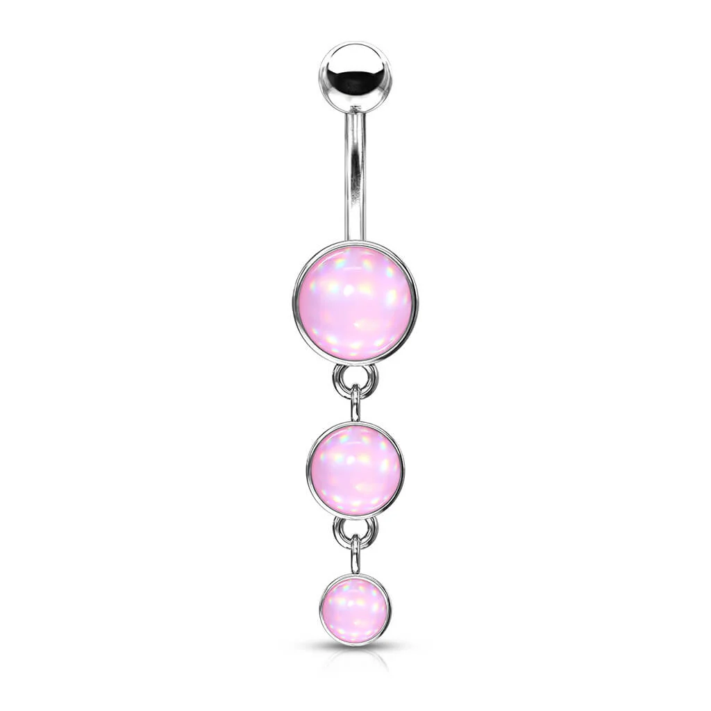 Bauchnabelpiercing Glänzender Synthetik Stein - Image 4