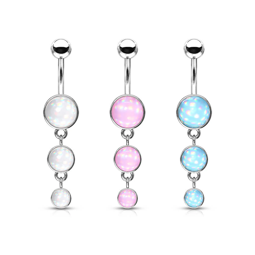 Bauchnabelpiercing Glänzender Synthetik Stein - Image 5