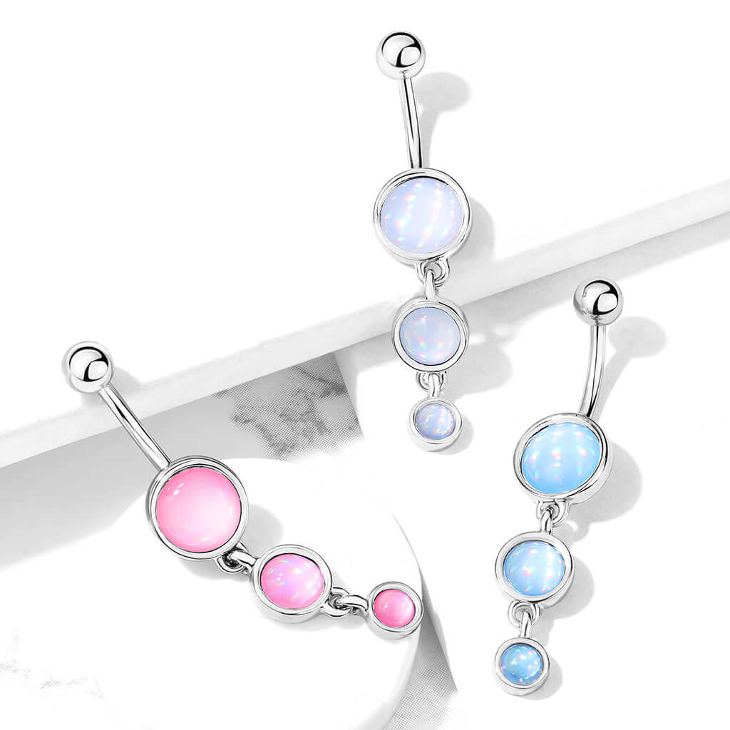 Bauchnabelpiercing Glänzender Synthetik Stein - Image 7