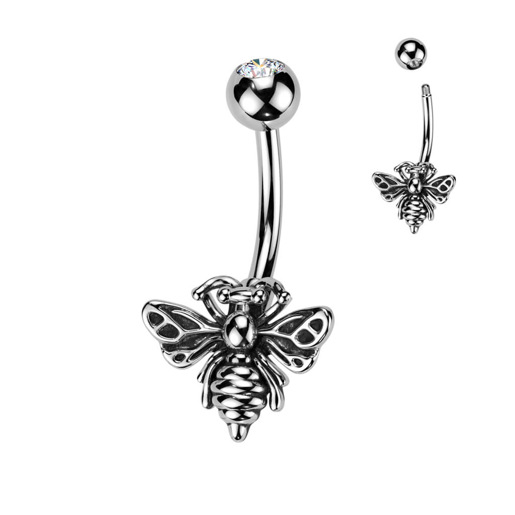 Bauchnabelpiercing Biene - Image 3