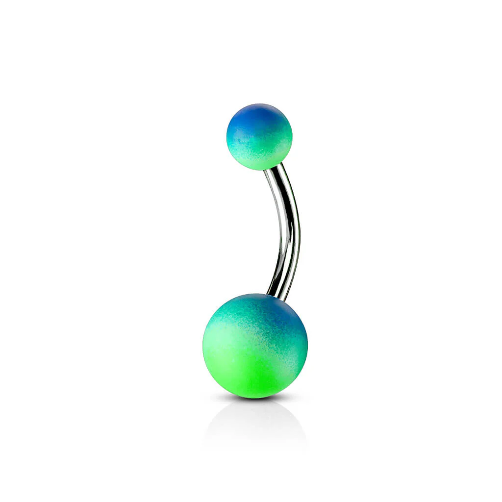 Bauchnabelpiercing Kugel Gummibeschichtung - Image 4