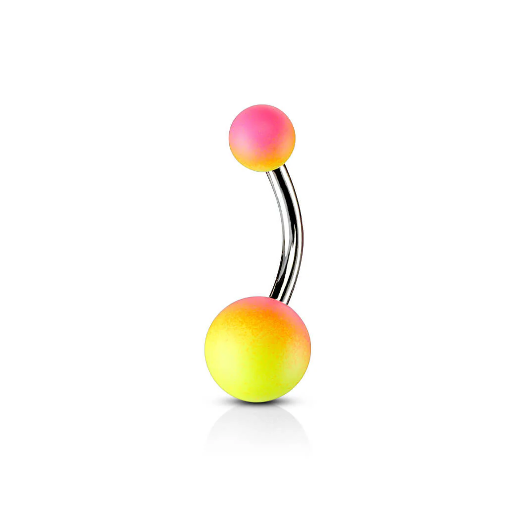 Bauchnabelpiercing Kugel Gummibeschichtung - Image 7