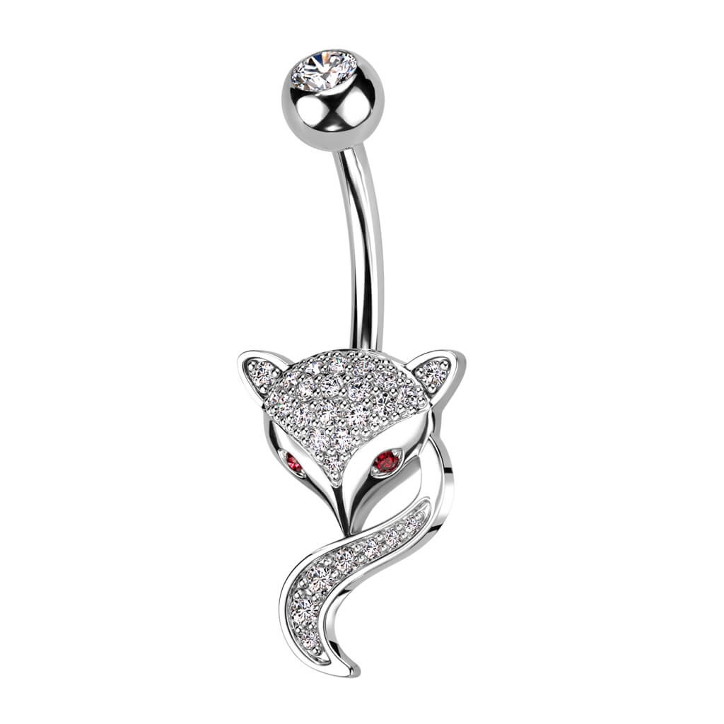 Bauchnabelpiercing Fuchs Zirkonia - Image 4