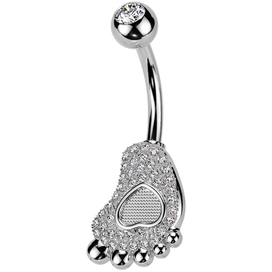 Bauchnabelpiercing Baby Fuss Zirkonia - Image 3