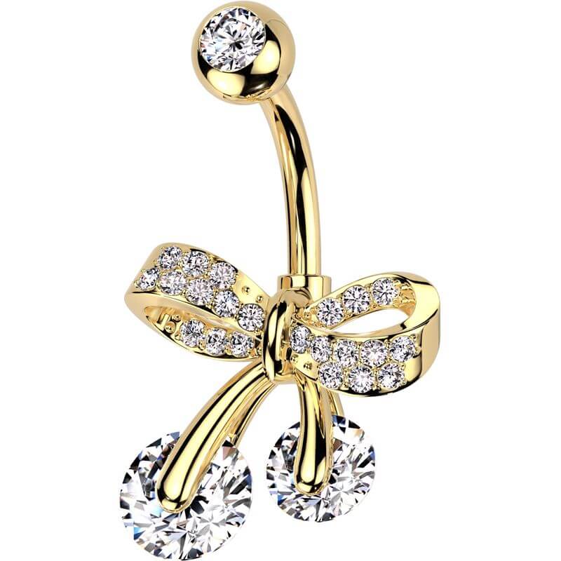 Bauchnabelpiercing Schlaufe Zirkonia - Image 5