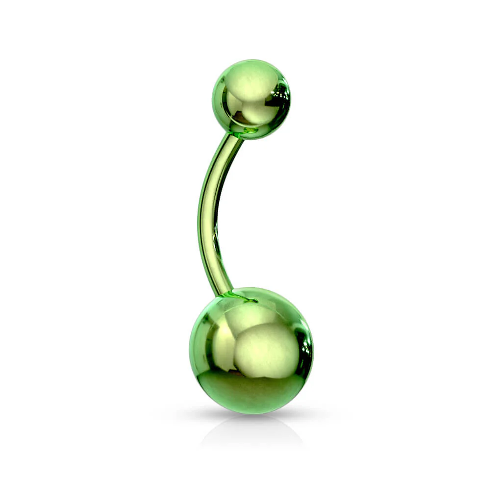 Bauchnabelpiercing Kugel Titan PVD - Image 6