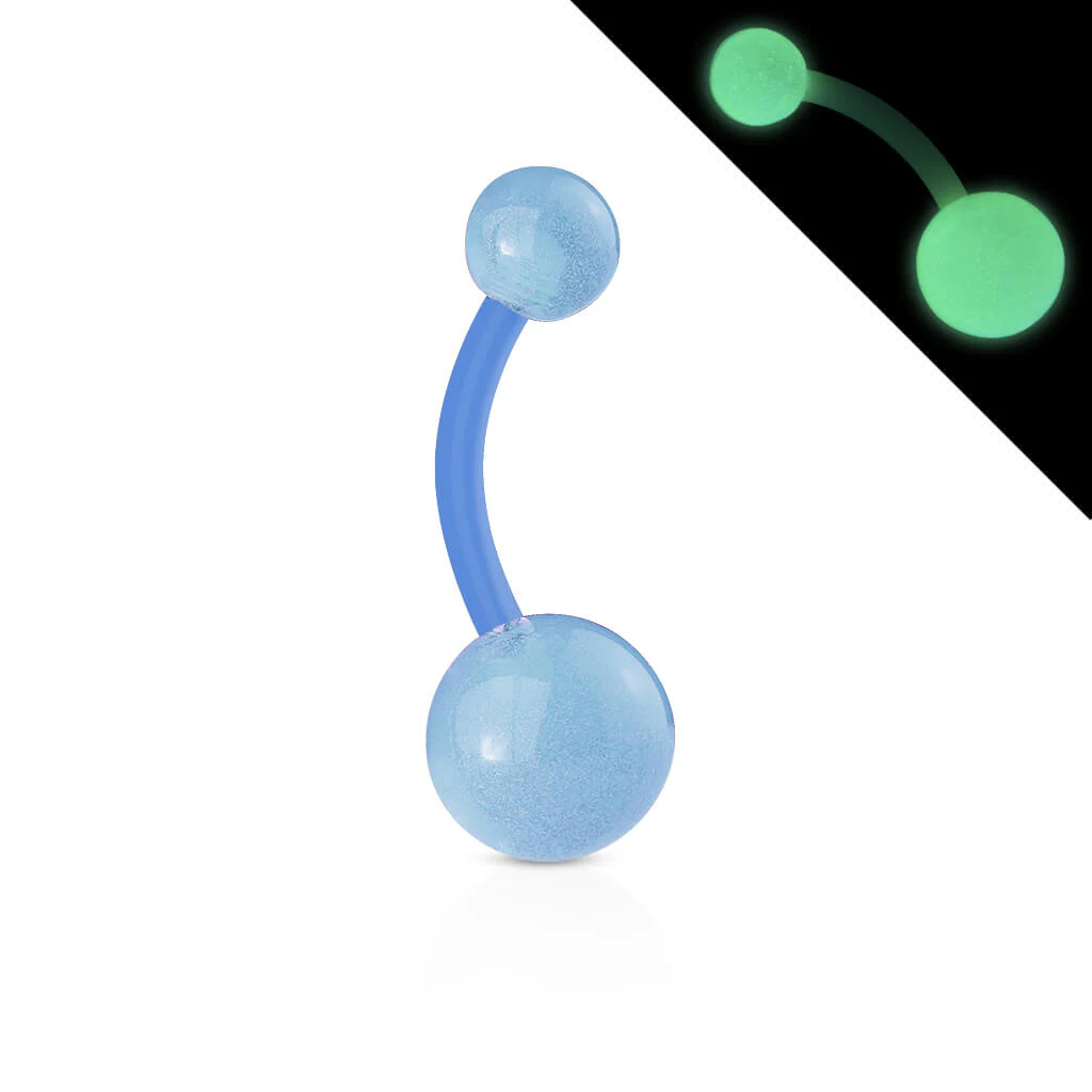 Bauchnabelpiercing Kugel Glow in the Dark - Image 3