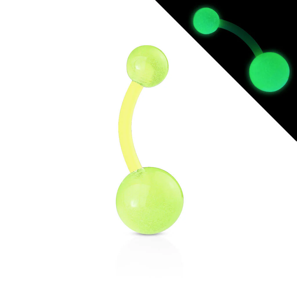 Bauchnabelpiercing Kugel Glow in the Dark - Image 4