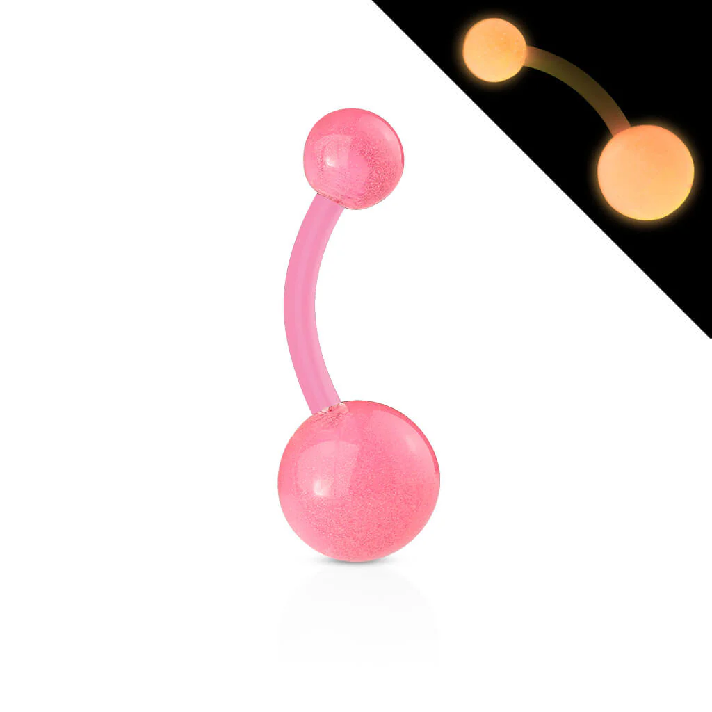 Bauchnabelpiercing Kugel Glow in the Dark - Image 6