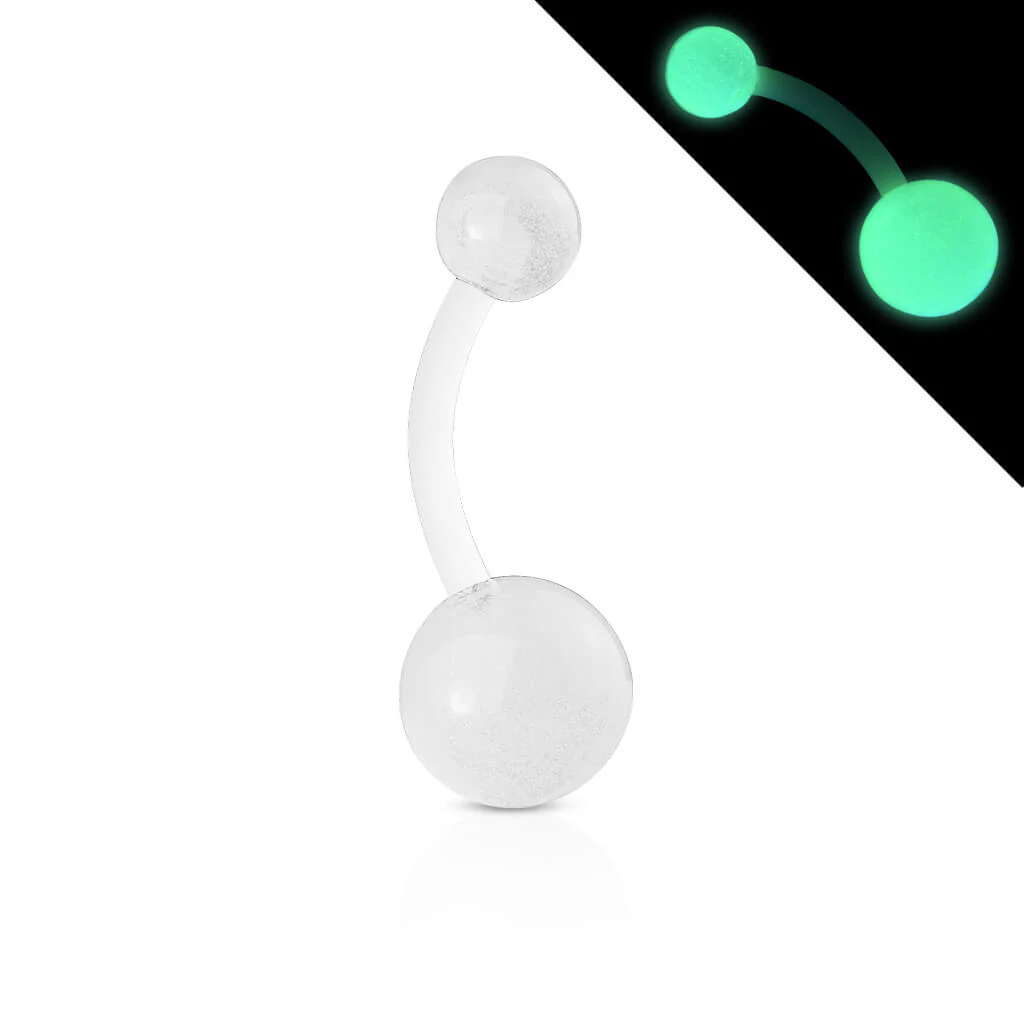 Bauchnabelpiercing Kugel Glow in the Dark - Image 7