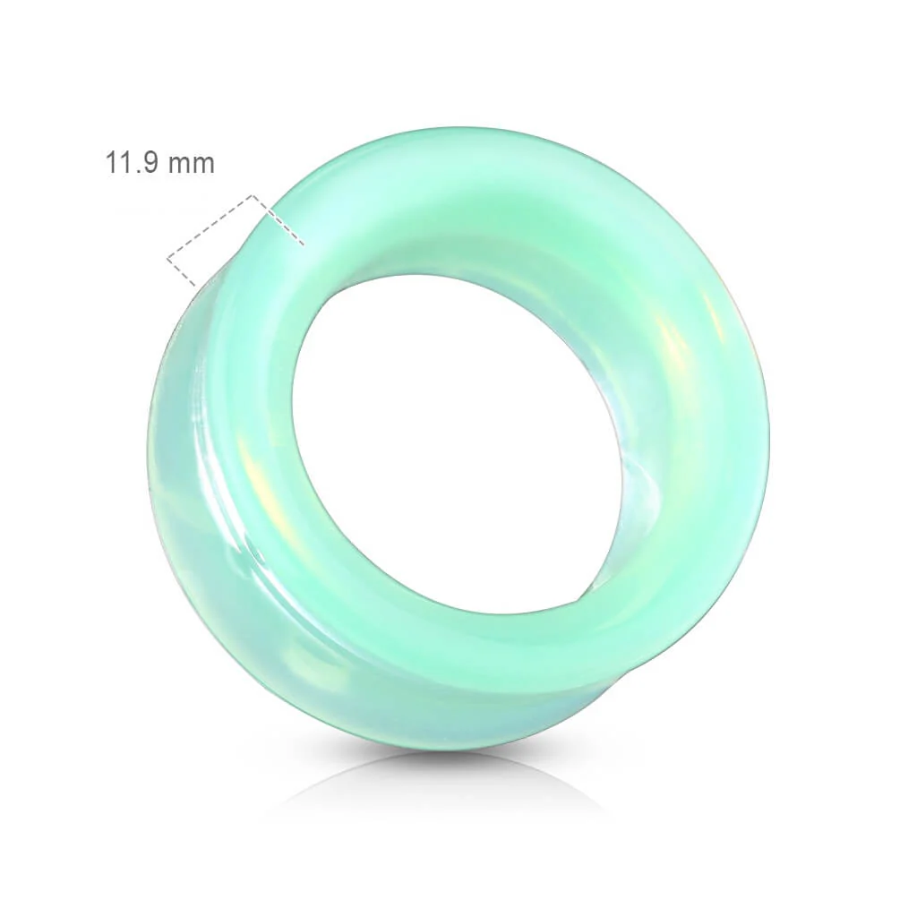 Glas Tunnel Opal Grün Glas - Image 2