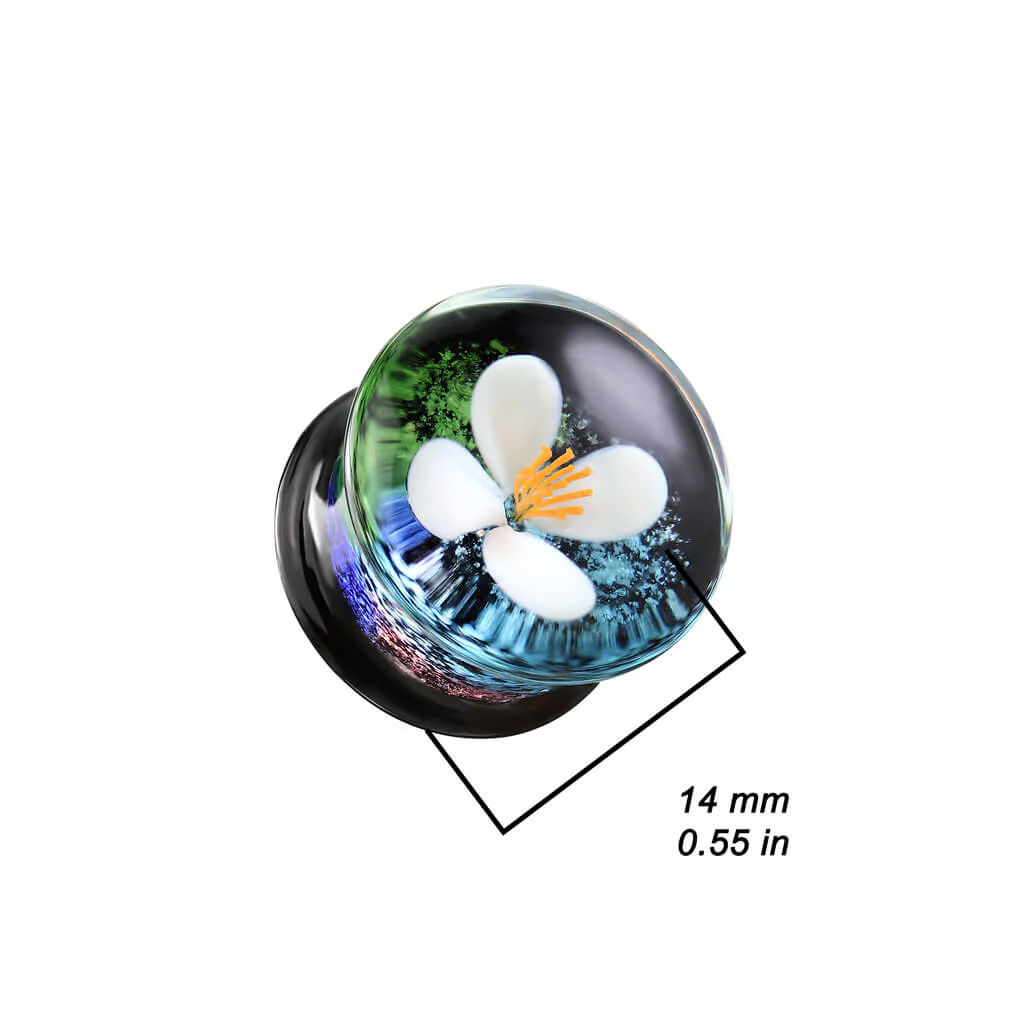 Glas Plug Blume Glas - Image 2