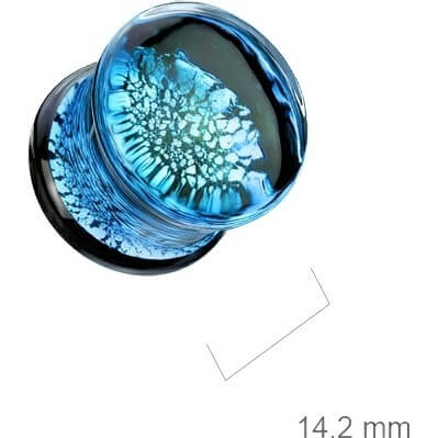 Glas Plug Ozeanblau Knister - Image 2