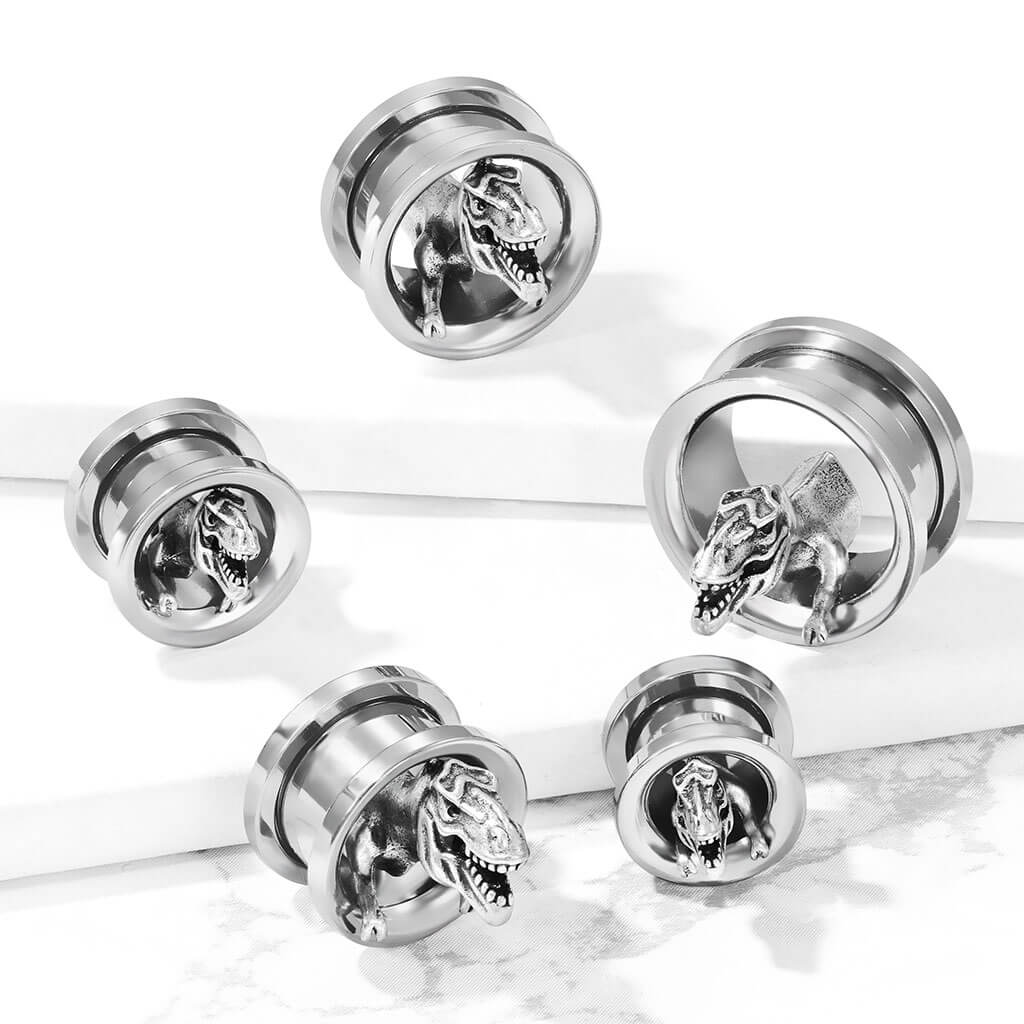 Plug T-Rex Silber - Image 4